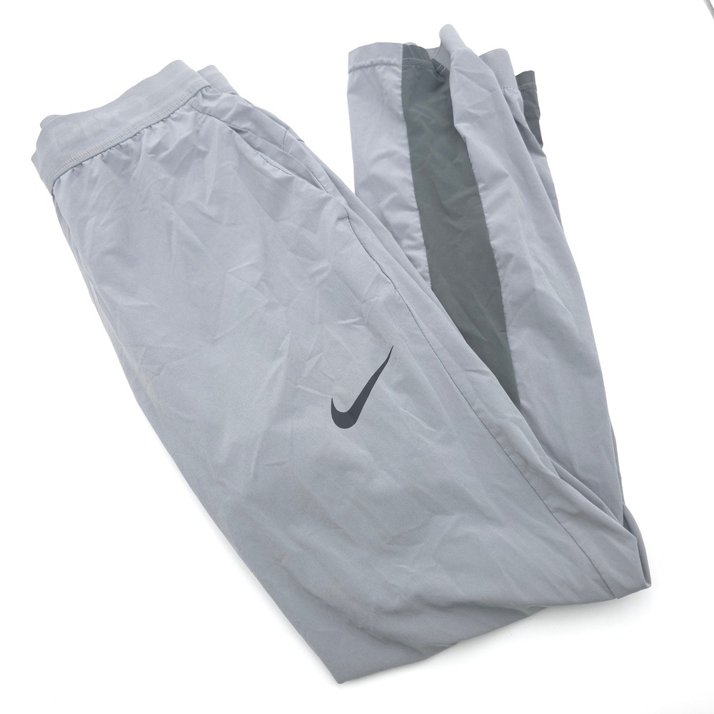 Nike Pro Flex Vent Max Mens Small Gray Tapered Stretch Training Pants DM5948-073